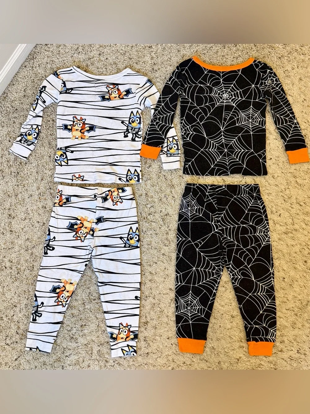 3T Bluey Halloween Pajama Set